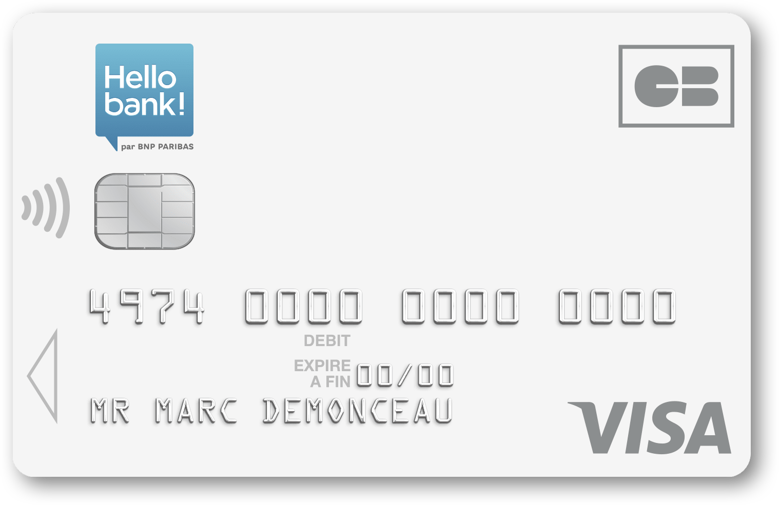 Cartes bancaires ou virtuelle disponibles en ligne